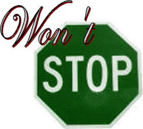 WON'T STOP logo