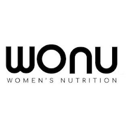 WONU WOMEN'S NUTRITION logo