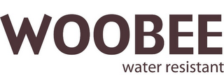 WOOBEE WATER RESISTANT logo
