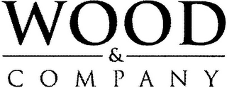 WOOD & C O M P A N Y logo