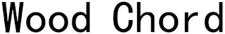 WOOD CHORD logo