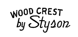 WOOD CREST BY STYSON logo