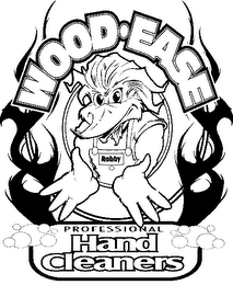 WOOD-EASE, PROFESSIONAL HAND CLEANERS ROBBY logo