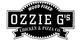 WOOD FIRED OZZIE G'S CHICKEN & PIZZA CO. logo