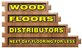 WOOD FLOORS DISTRIBUTORS NEXT DAY FLOORING FOR LESS logo