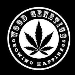 WOOD GENETICS GROWING HAPPINESS logo