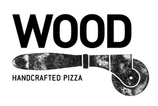 WOOD HANDCRAFTED PIZZA logo