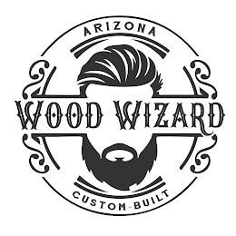 WOOD WIZARD ARIZONA CUSTOM-BUILT logo