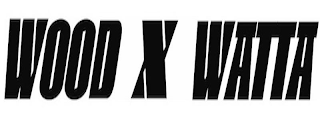 WOOD X WATTA logo