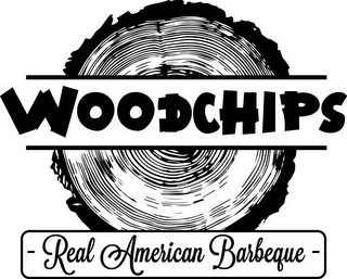 WOODCHIPS - REAL AMERICAN BARBEQUE - logo