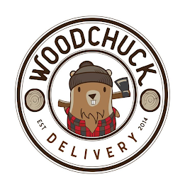 WOODCHUCK DELIVERY EST 2014 logo