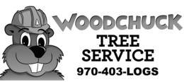 WOODCHUCK TREE SERVICE 970-403-LOGS logo