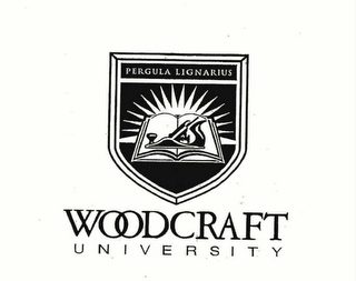 WOODCRAFT UNIVERSITY PERGULA LIGNARIUS logo