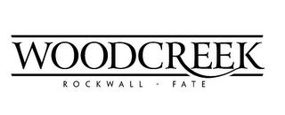 WOODCREEK ROCKWALL-FATE logo
