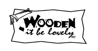 WOODEN IT BE LOVELY INC. logo