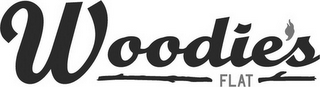 WOODIE'S FLAT logo