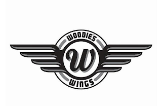 WOODIE'S W WINGS logo