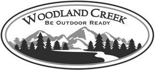 WOODLAND CREEK BE OUTDOOR READY logo