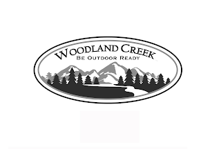 WOODLAND CREEK BE OUTDOOR READY logo