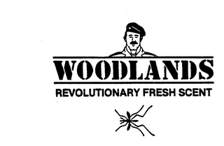 WOODLANDS REVOLUTIONARY FRESH SCENT logo