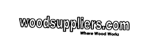 WOODSUPPLIERS.COM WHERE WOOD WORKS logo
