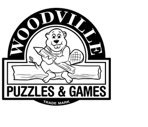 WOODVILLE PUZZLES & GAMES TRADE MARK logo