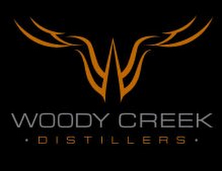 WOODY CREEK · DISTILLERS · logo