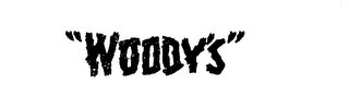 "WOODY'S" logo