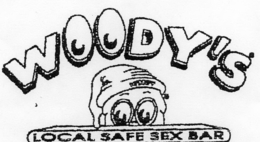 WOODY'S LOCAL SAFE SEX BAR logo