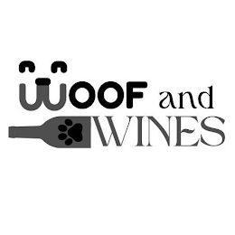 WOOF AND WINES logo