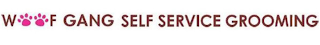 WOOF GANG SELF-SERVICE GROOMING logo
