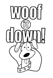 WOOF IT DOWN! logo