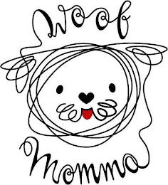 WOOF MOMMA logo