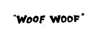 "WOOF WOOF" logo