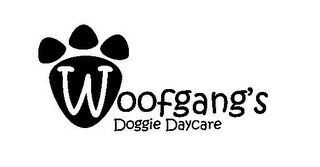 WOOFGANG'S DOGGIE DAYCARE logo