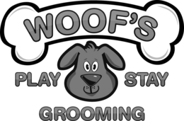 WOOF'S PLAY STAY GROOMING logo