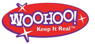 WOOHOO FOODS KEEP IT REAL logo