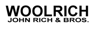 WOOLRICH JOHN RICH & BROS. logo