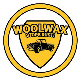 WOOLWAX STOPS RUST! logo