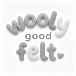 WOOLY GOOD FELT logo