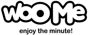 WOOME ENJOY THE MINUTE! logo