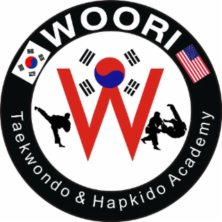 WOORI TAEKWONDO & HAPKIDO ACADEMY, W logo