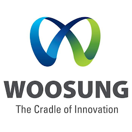 WOOSUNG THE CRADLE OF INNOVATION logo