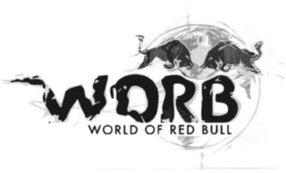 WORB WORLD OF RED BULL logo
