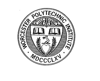 WORCESTER POLYTECHNIC INSTITUTE MDCCCLXV LEHR UND KUNST logo
