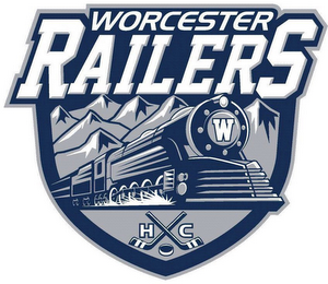 WORCESTER RAILERS W HC logo