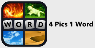 WORD 4 PICS 1 WORD logo