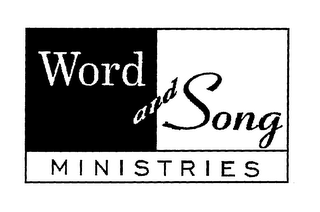 WORD AND SONG MINISTRIES logo