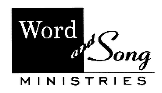 WORD AND SONG MINISTRIES logo