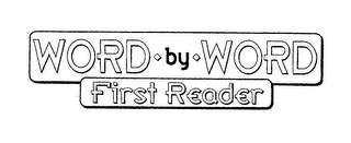 WORD BY WORD FIRST READER logo